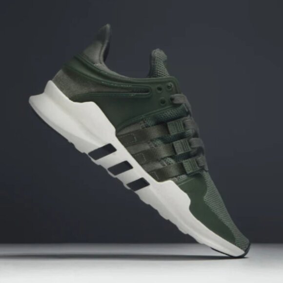 Adidas EQT Support ADV Olive Limited Edition Athletic Sneaker Shoe Womens Size 6 - Picture 7 of 12